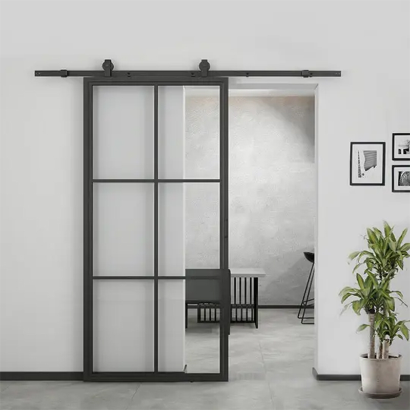 6-Lites-black-steel-barn-door-3