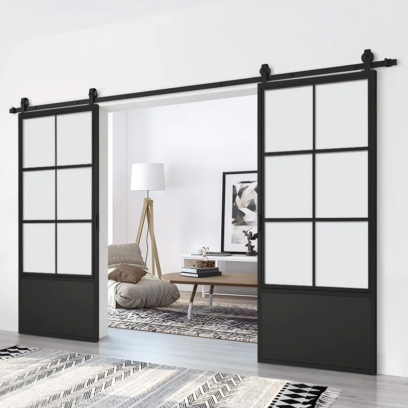 French-style-steel-glass-barn-doors-3