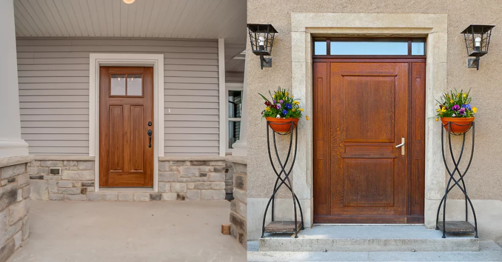 solid wood door examples