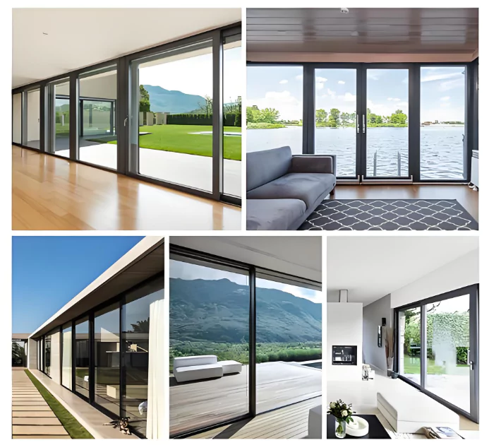 glass sliding doors