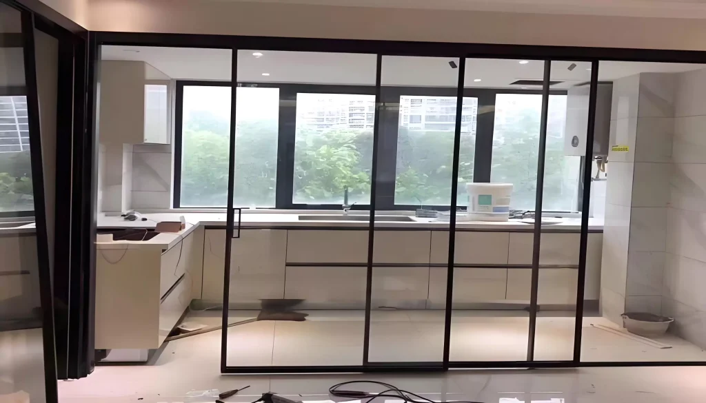 sliding door hard to open