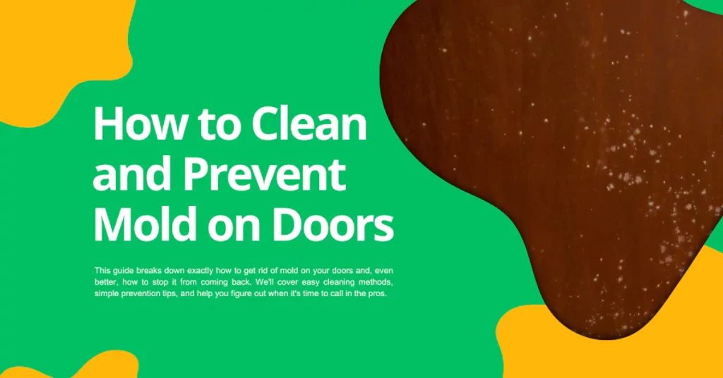 Clean and Prevent Mold on Doors