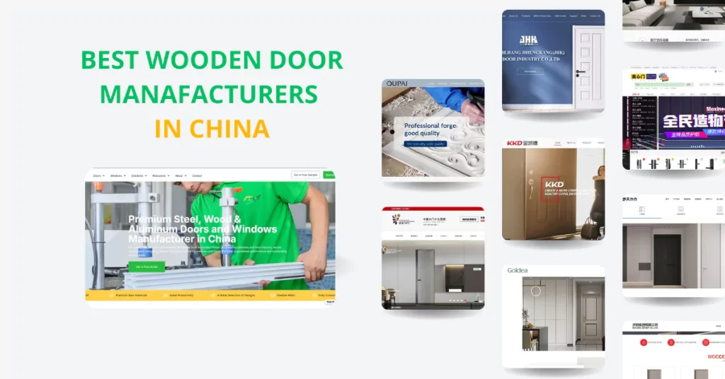 best wooden door manufacturers in china