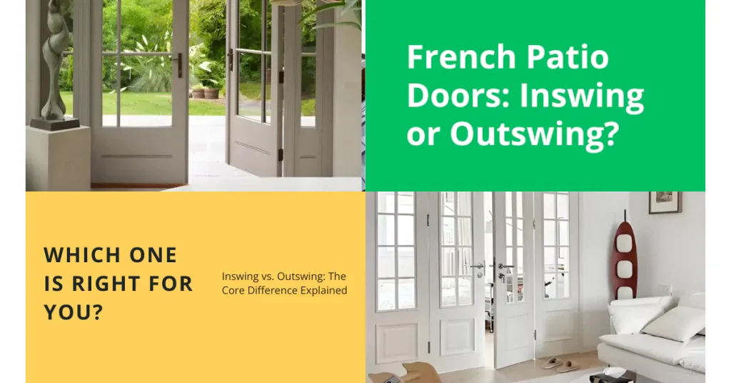 french patio door Inswing vs. Outswing