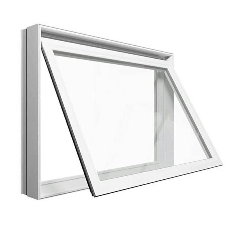 Finestre a tenda in alluminio nero 2