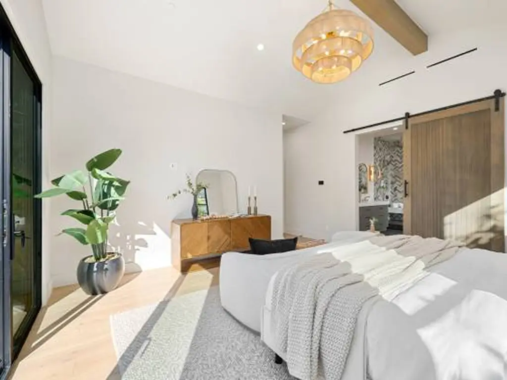 Barn door for bedroom