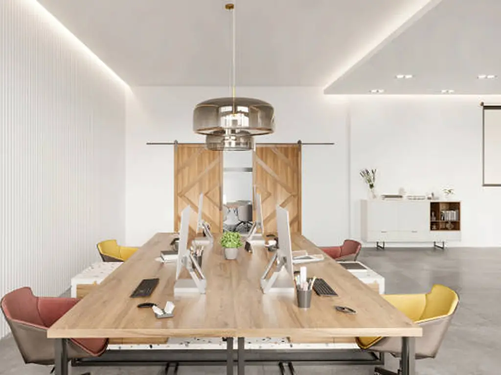 Barn door for office