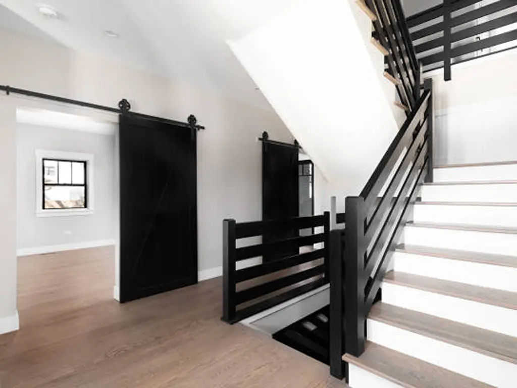 Black barn door