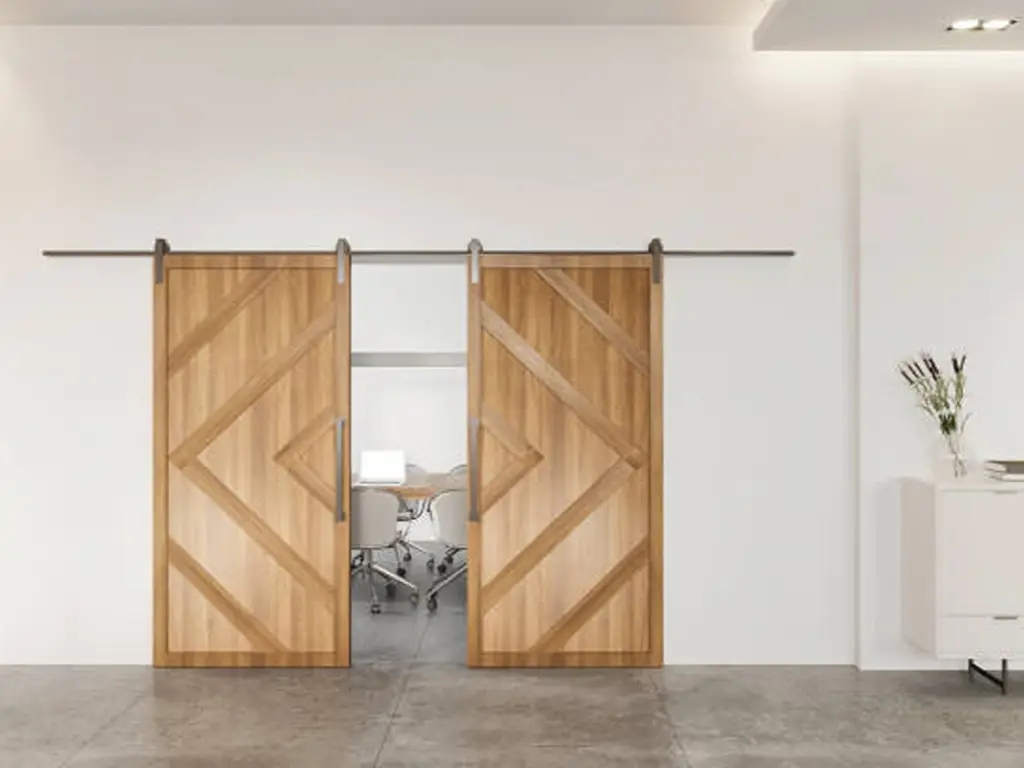 Modern barn door