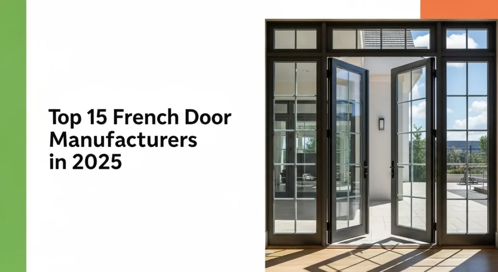 Fabrikanten van Franse deuren