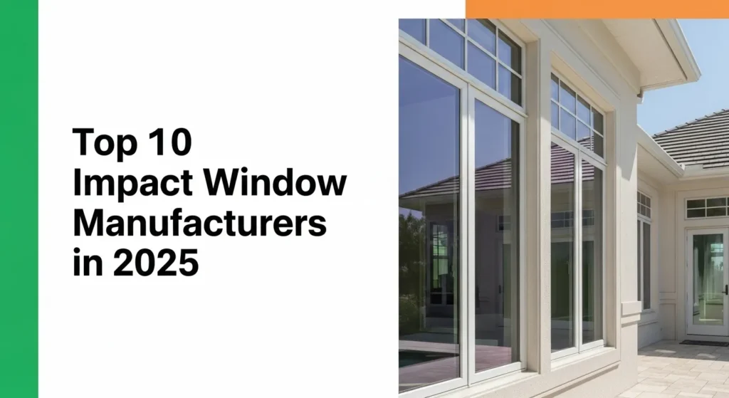 Principales fabricantes de ventanas de impacto
