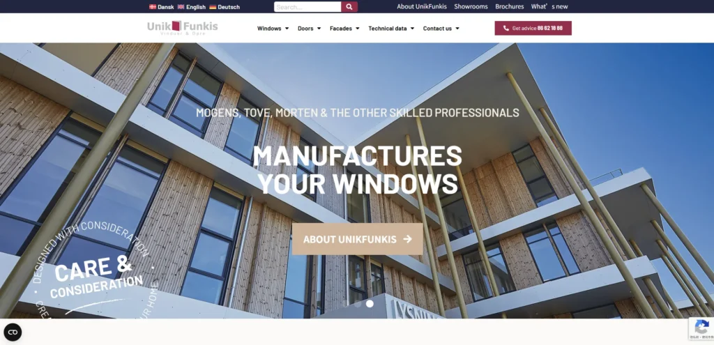 15 крупнейших производителей алюминиевых окон в 2025 году 14 UnikFunkis Windows Doors Manufactures