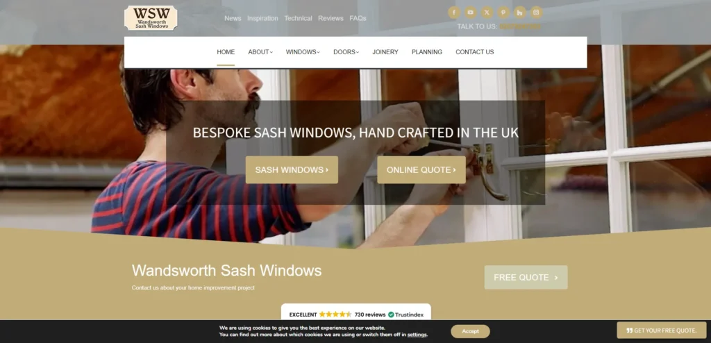 Wandsworth Sash Windows Manufacturer