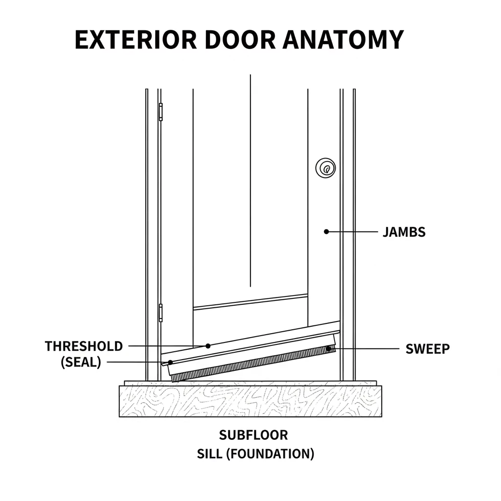 Door Sill Vs Threshold What s The Real Difference Hotian