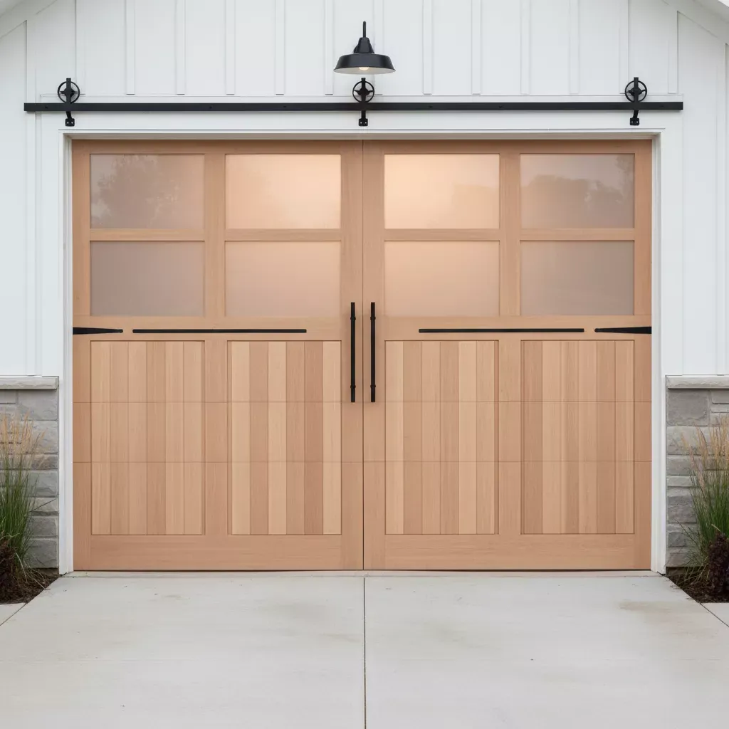 Garagedeuren in boerderijstijl