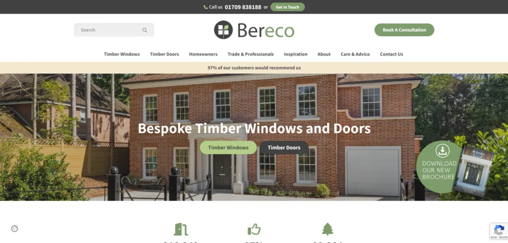 Bereco Residential Window Manufacturers