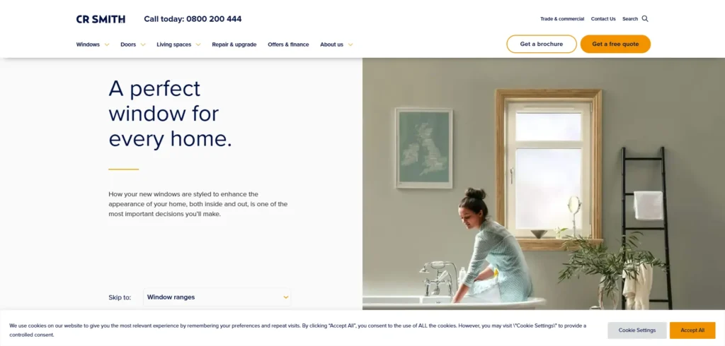 CR Smith Residential Window Manufacturers