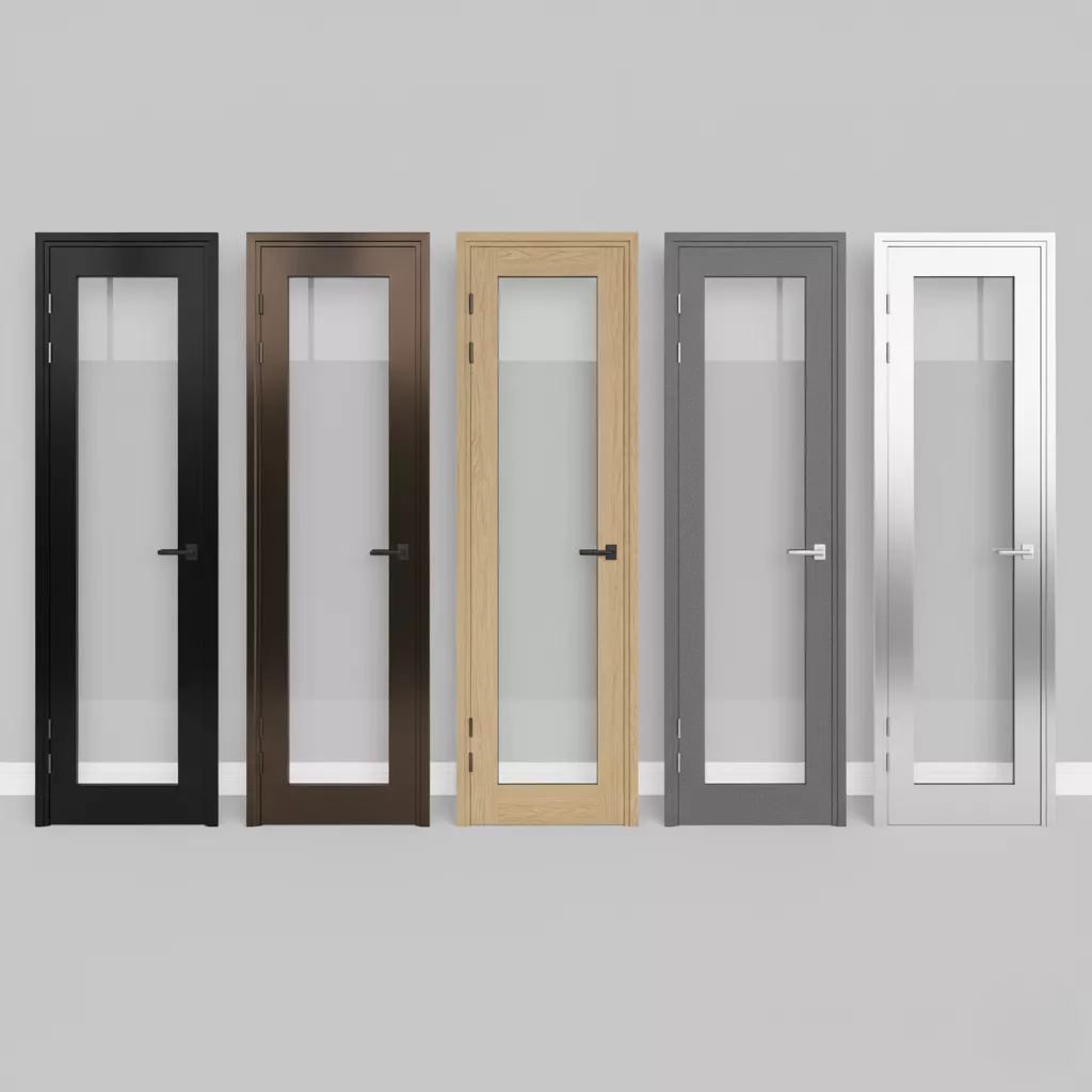 Frame Color and Finish for aluminum door