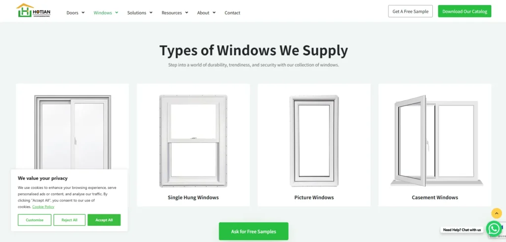 Hotian Replacement Window Manufacturers