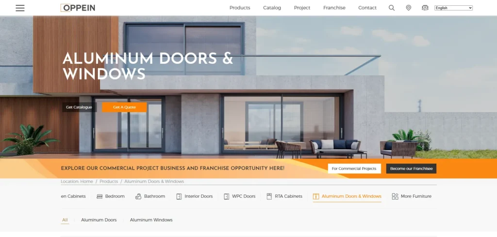 Oppein 窓ドアメーカー