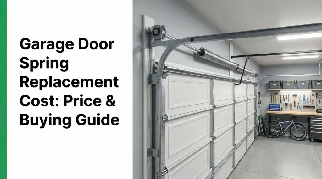 garage door spring replacement cost