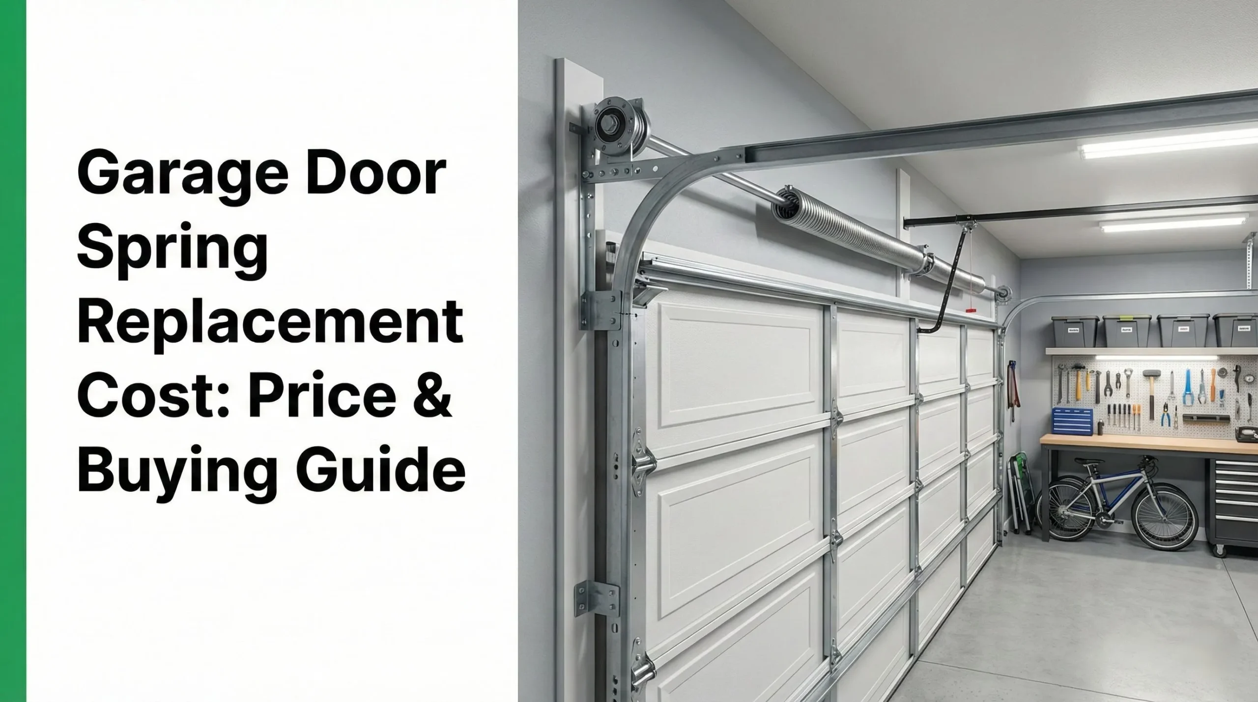 garage door spring replacement cost