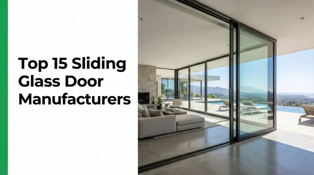 best sliding glass door manufacturers