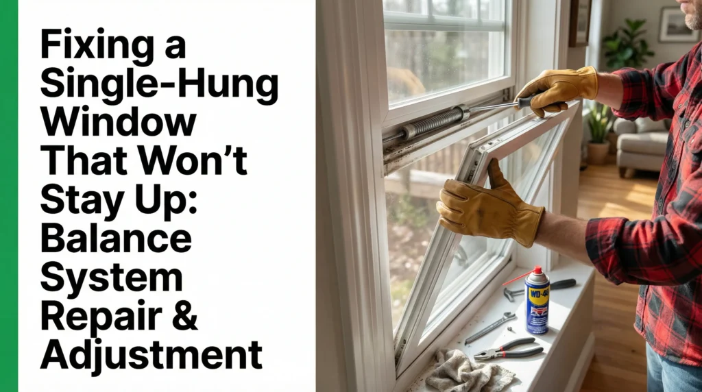 regolare riparare bilancia singola appesa