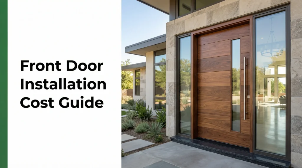 front door installation cost