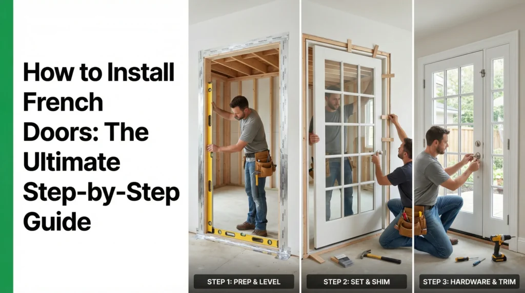 comment installer des portes-fenêtres