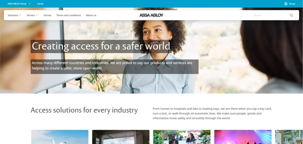 ASSA ABLOY one of the top commercial door manufacturers