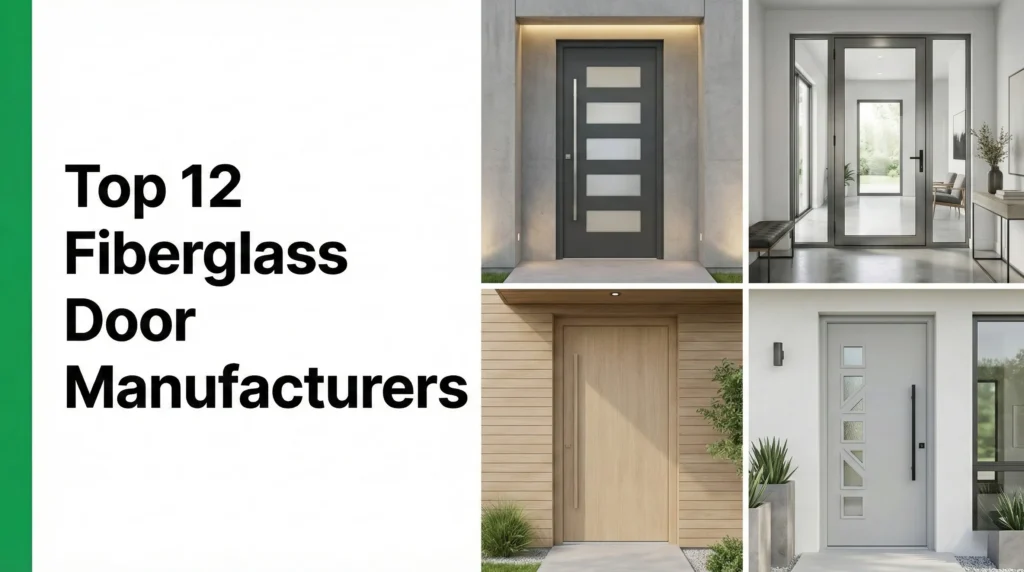 Führende Hersteller von Fiberglastüren