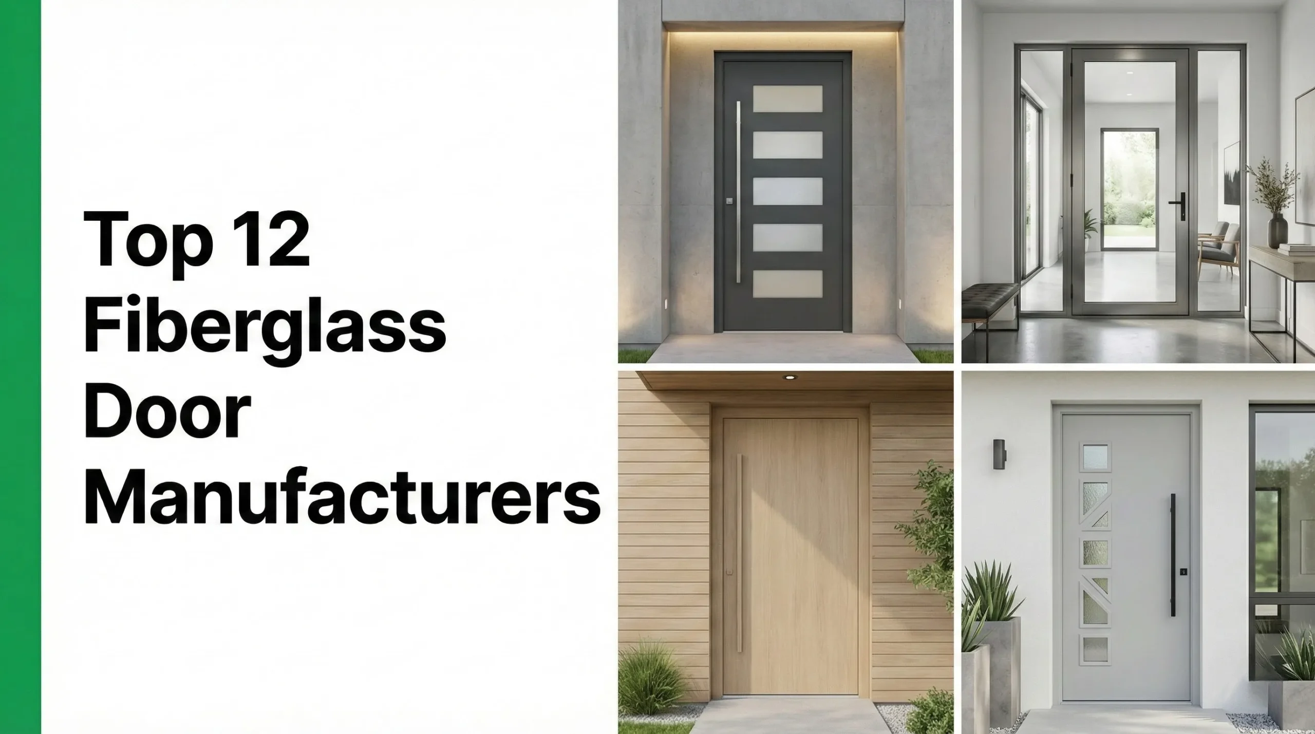 Führende Hersteller von Fiberglastüren