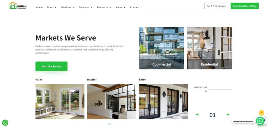 Top 12 Fiberglass Door Manufacturers In 2026 3 Hotian one of the top fiberglass door manufacturers