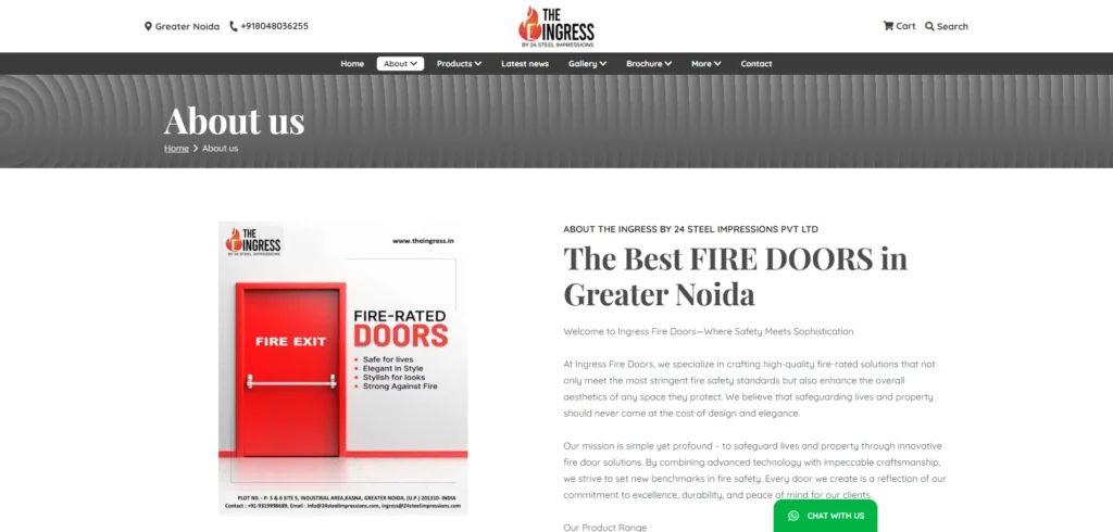 Top 12 Fire Door Manufacturers in 2026 7 Ingress one of the top fire door manufacturers