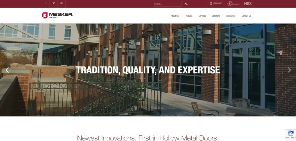 Mesker Door one of the top commercial door manufacturers