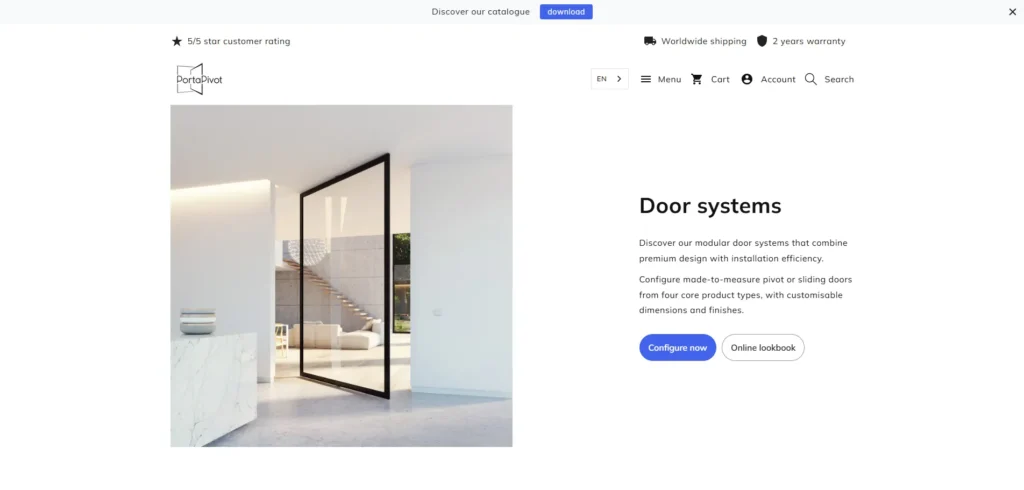 Portapivot one of the top pivot door manufacturers