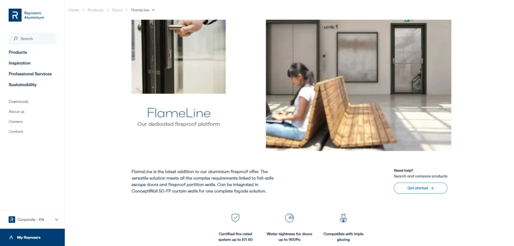 Top 12 Fire Door Manufacturers in 2026 10 Reynaers Aluminium one of the top fire door manufacturers