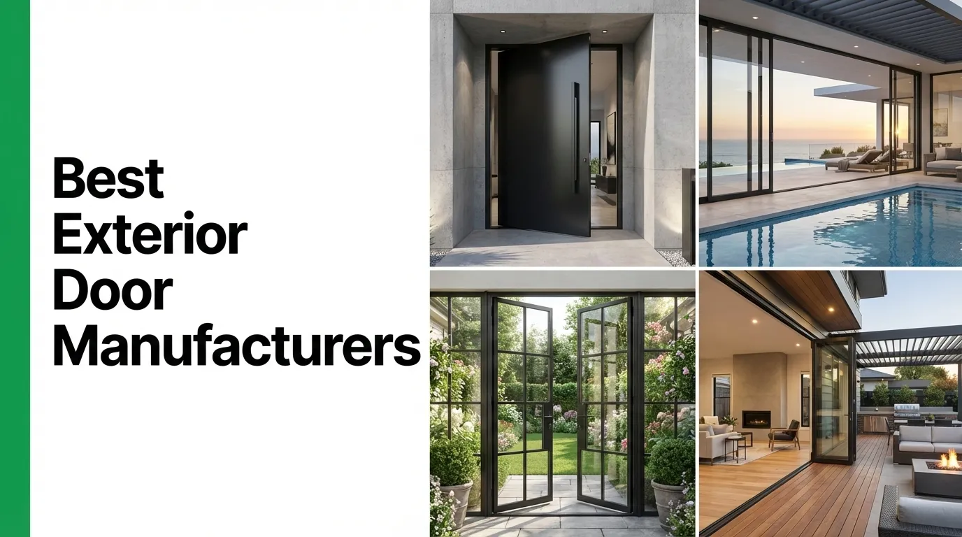 Best Exterior Door Manufacturers in 2025 - Hotian