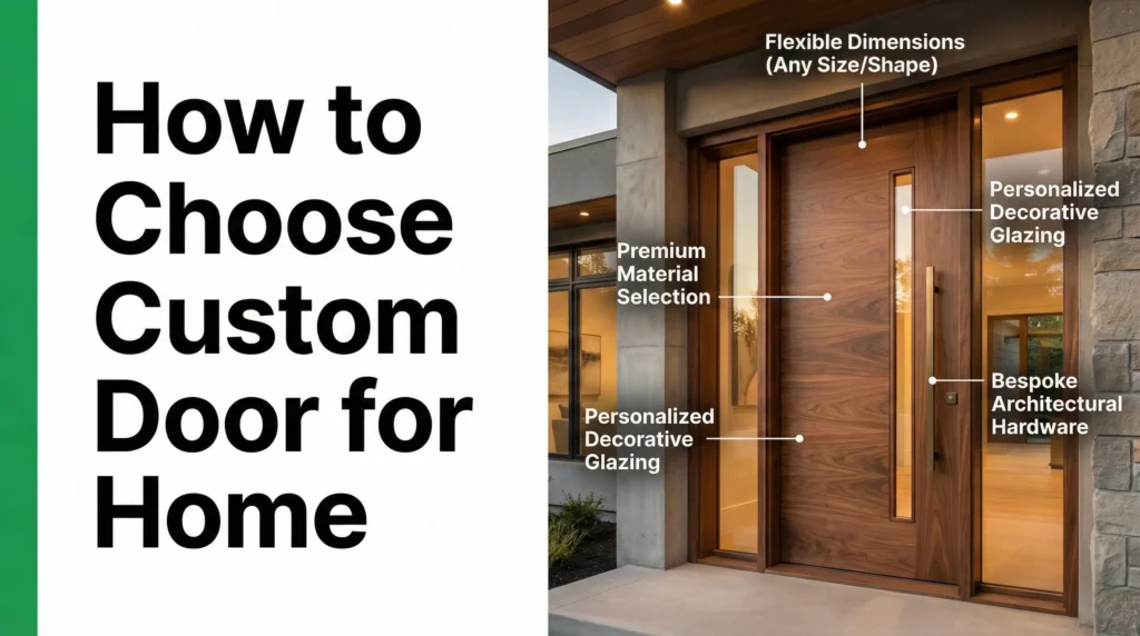 scegli la porta personalizzata per la tua casa