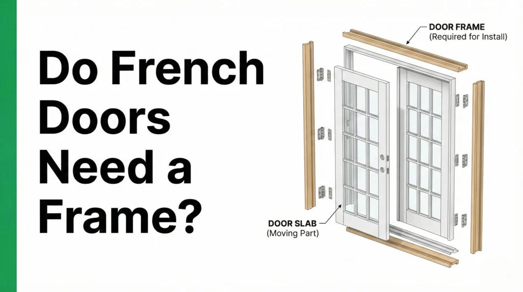 Les portes-fenêtres ont-elles besoin d'un cadre ?