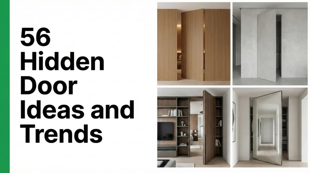 أفكار واتجاهات الأبواب المخفية