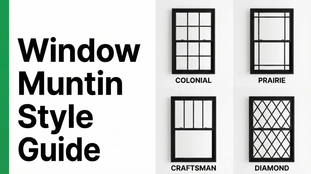 window muntin style