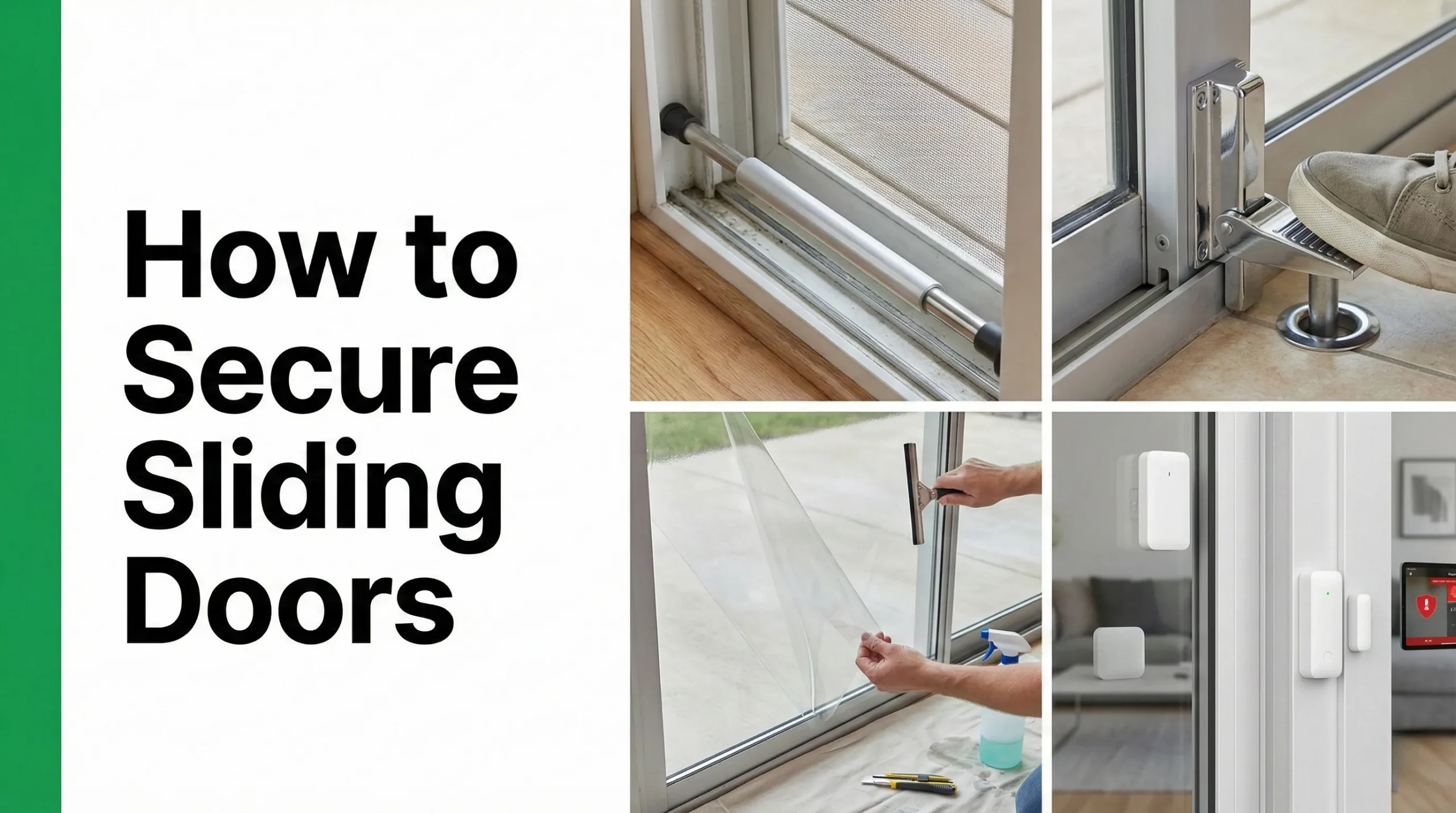 how to secure sliding doors