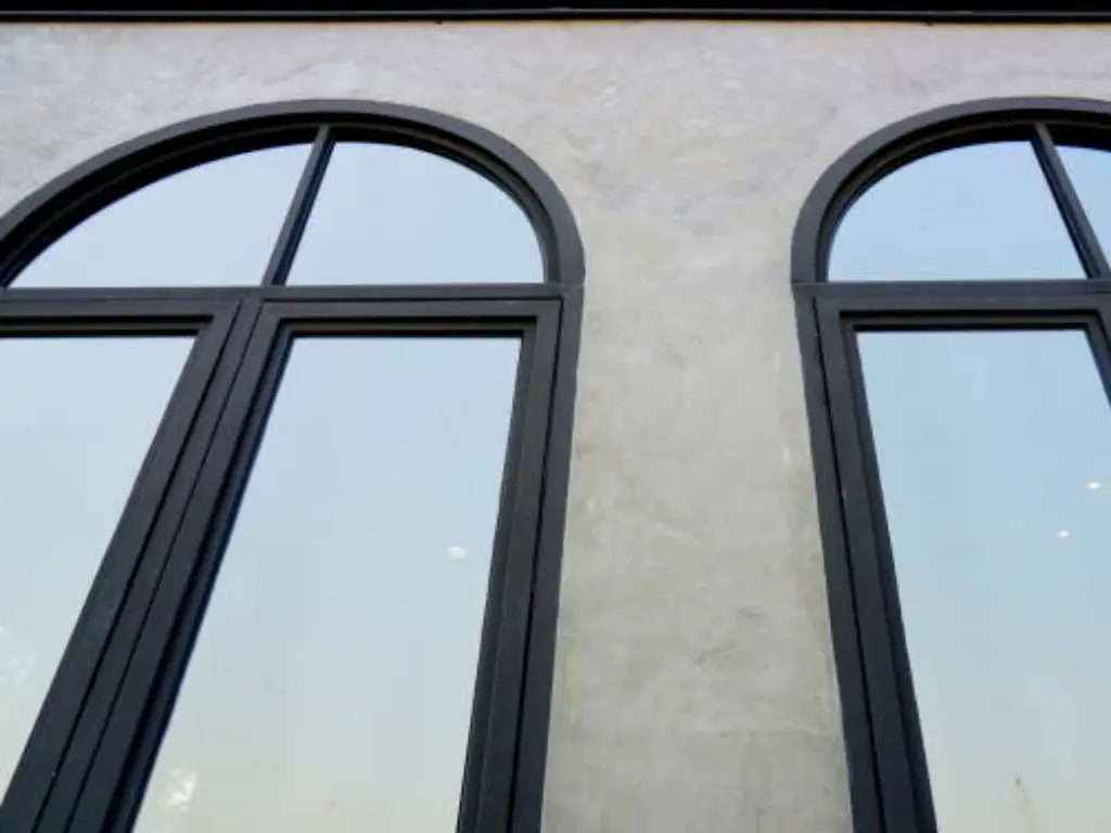 black window