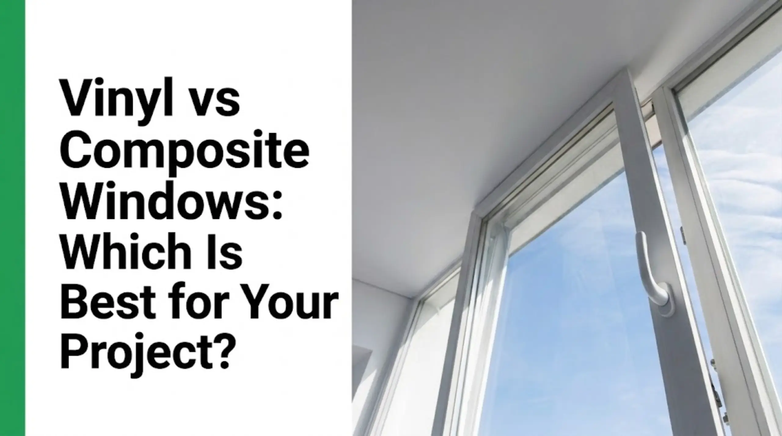 vinyl vs composite windows