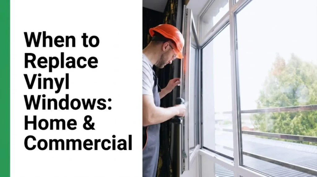 when to replace vinyl windows