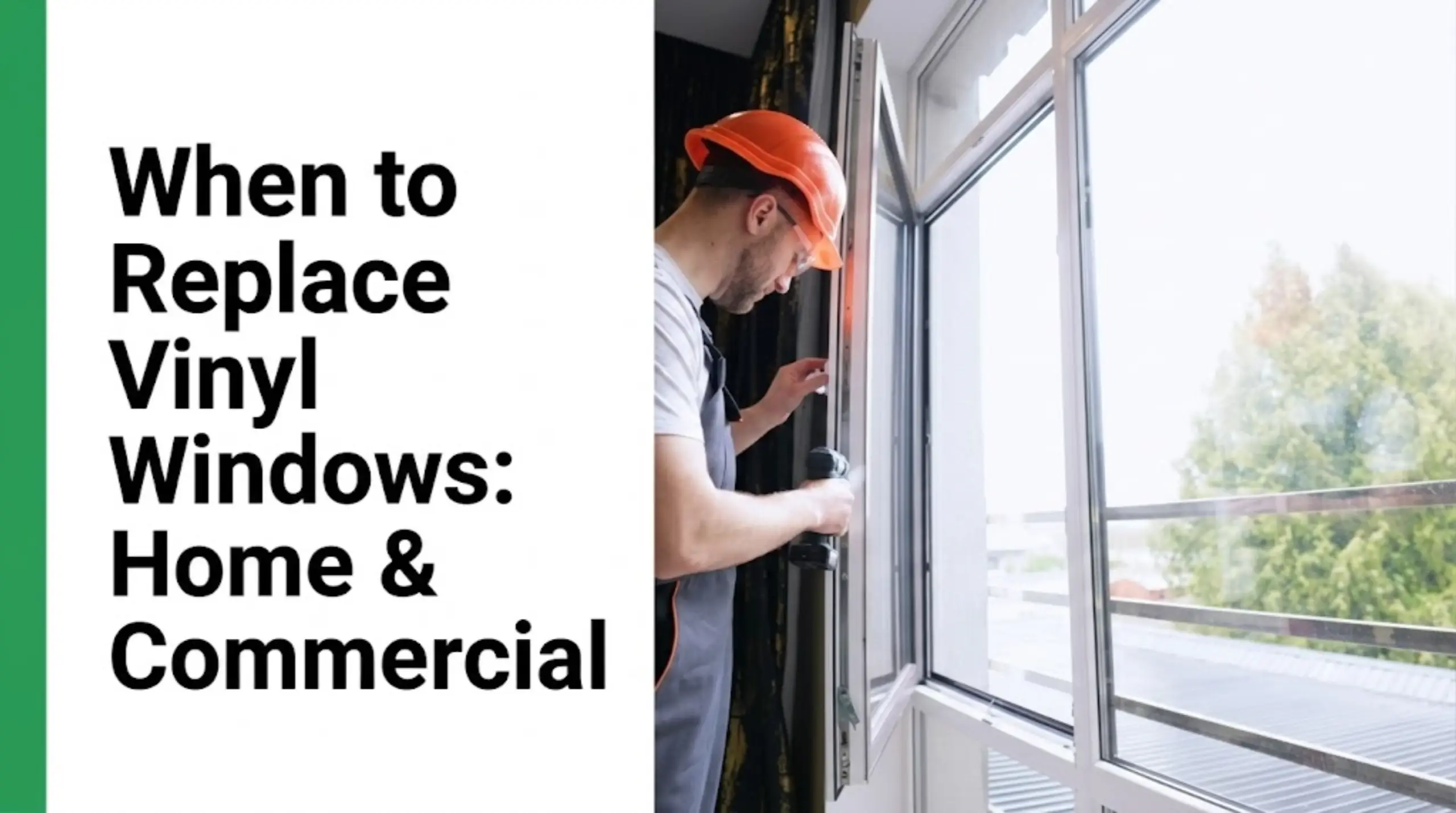 when to replace vinyl windows