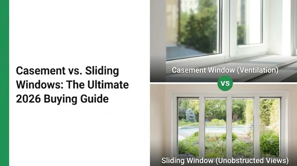 casement vs sliding windows