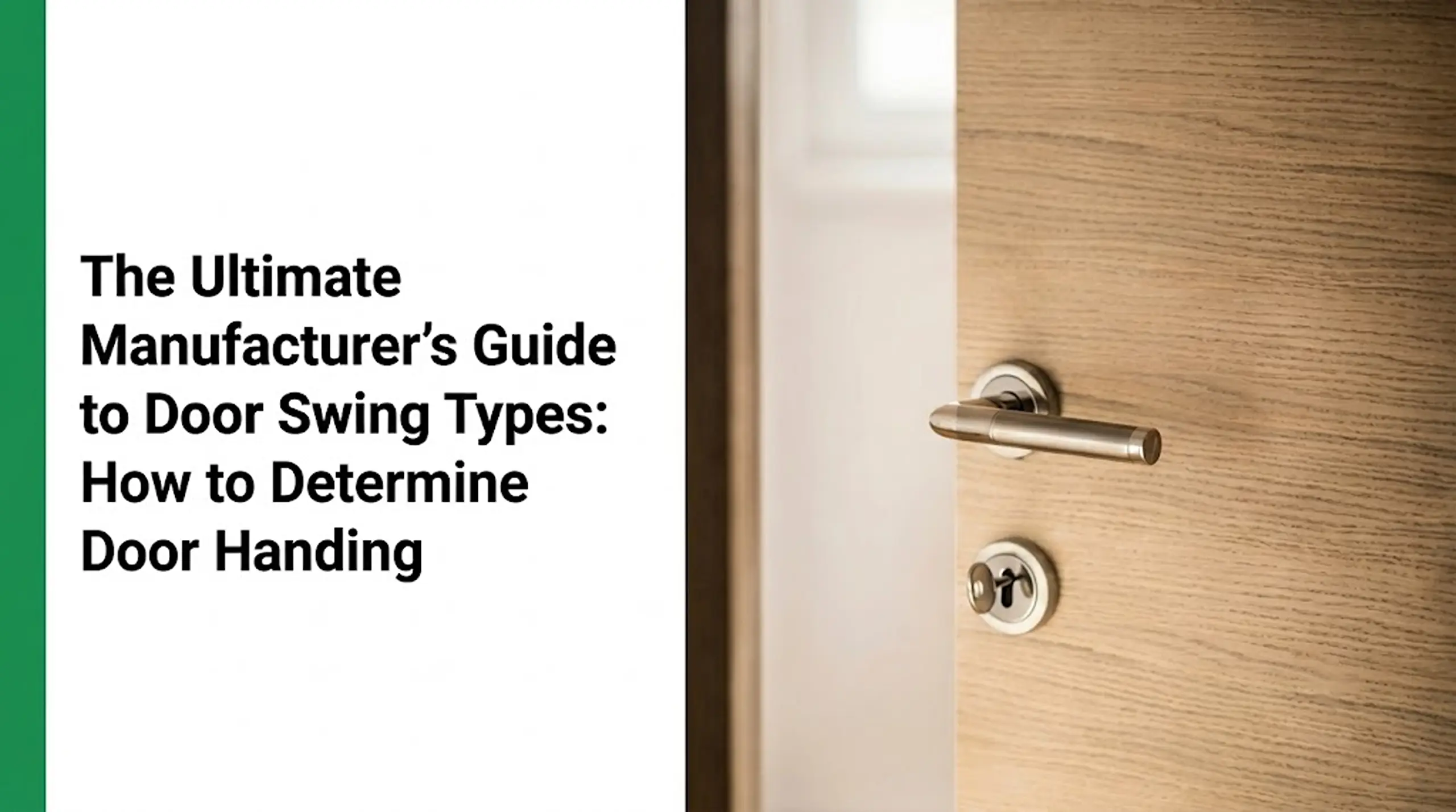door swing types